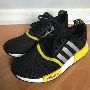 NEW adidas NMD R1 ‘Steelers’ Men’s Running Shoes